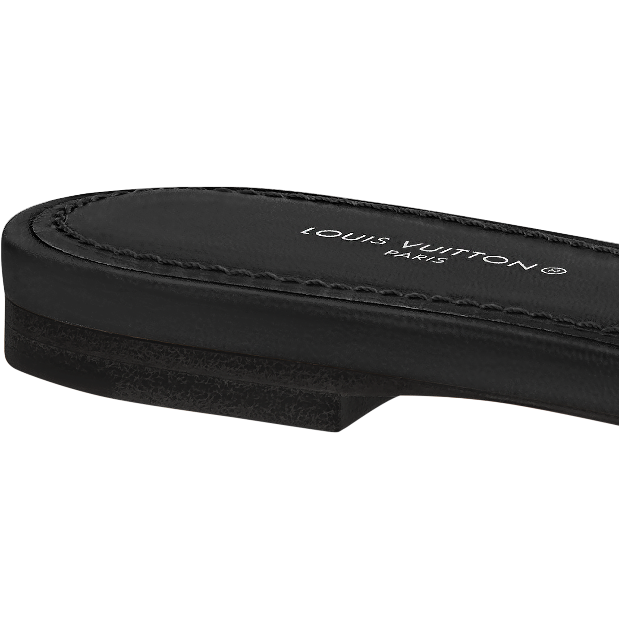 Revival Flat Mules Luxury Black LOUIS VUITTON